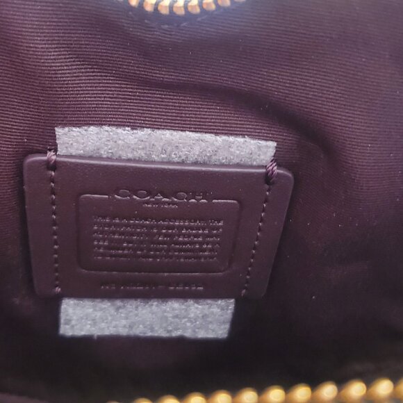 Coach Black and Gold Heart Crossbody Bag - Picture 2 of 2